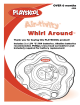 Playskool Air-tivity Whirl Around 6186 User manual