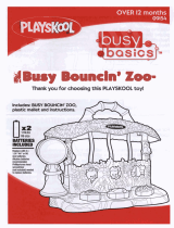 Playskool BUSY BASICS Busy Bouncin' Zoo User manual