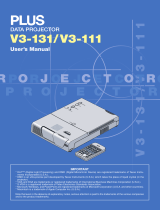 Plus V3-111 User manual