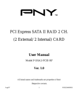 PNY P-DSA2-PCIE-RF User manual