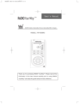 Pogo Radio YourWay PRY900M2 User manual