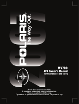 Polaris MV700 User manual