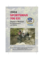 Polaris Sportsman 700 EFI User manual