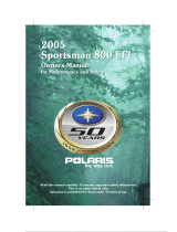 Polaris Sportsman 800 EFI User manual