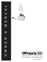 Polaris 380 User manual