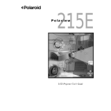 Polaroid 215EPolaview User manual