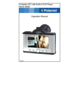 Polaroid MGX-0550 User manual