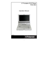 Polaroid PDM-0825M User manual