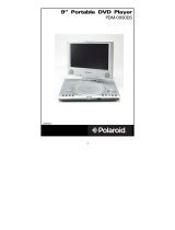 Polaroid PDM-0990DS User manual