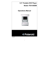 Polaroid PDV-0560M User manual