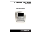 Polaroid PDV-0744M User manual