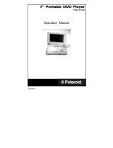 Polaroid PDV-0750 User manual