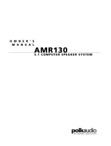 Polk Audio AMR130 User manual