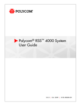 Polycom RSS 4000 User manual