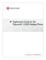 Polycom CX300 User manual