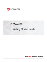Polycom MGC-25 User manual