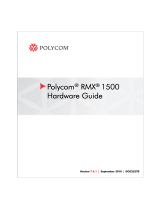 Polycom RMX 1500 User manual