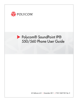 Polycom SoundPoint IP  550 User manual