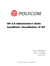 Polycom SoundPoint IP 320/330 User manual