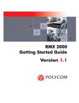 Polycom Real-Time Media Conferencing Platform RMX 2000 User manual