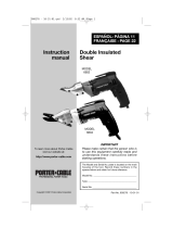 Porter-Cable 6602 User manual
