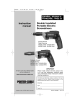 Porter-Cable 6640 User manual
