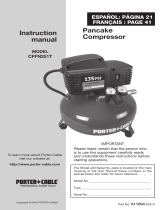 Porter-Cable CFFN251T User manual