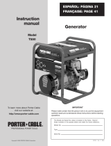 Porter-Cable D21679-008-0 User manual