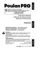 Poulan Pro BVM200VS User manual