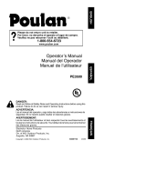 Poulan P3500 User manual