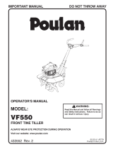 Poulan VF550 User manual