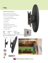 Premier Mounts PTM-B User manual