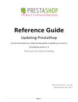 Prestashop 1.4 User guide