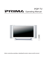 Primate Systems PDP TV User manual