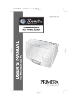 Primera Technology Optical Disc Printing System User manual