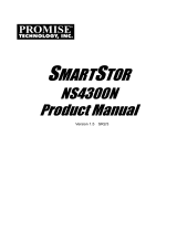 Promise Technology SMARTSTOR NS4300N User manual