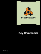 Propellerhead Reason Reason - 5.0 - Key Commands User guide