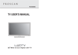 ProScan PLED2694A User manual