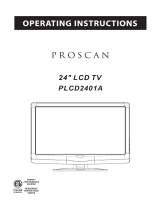 ProScan PROSCAN PLCD2401A User manual