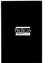ProScan TV User manual