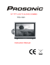 Prosonic TFD-1501 Owner's manual