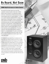 PSB Speakers CHS80 User manual