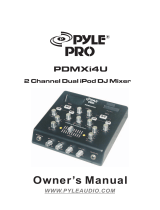 PYLE Audio PDMXi4U User manual