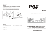 PYLE Audio AT-3040 User manual