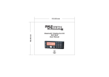 PYLE Audio PBT78XP User manual