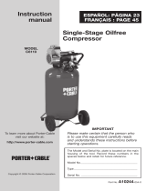 Porter-Cable C6110 User manual