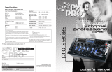 PYLE Audio Mixer PYD1939 User manual
