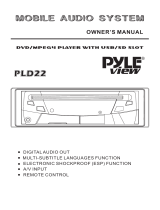 PYLE Audio PLDF23 User manual