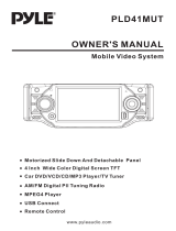 PYLE Audio PLD41MUT User manual