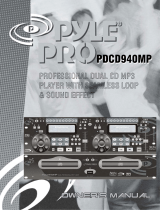PYLE Audio PDCD940MP User manual